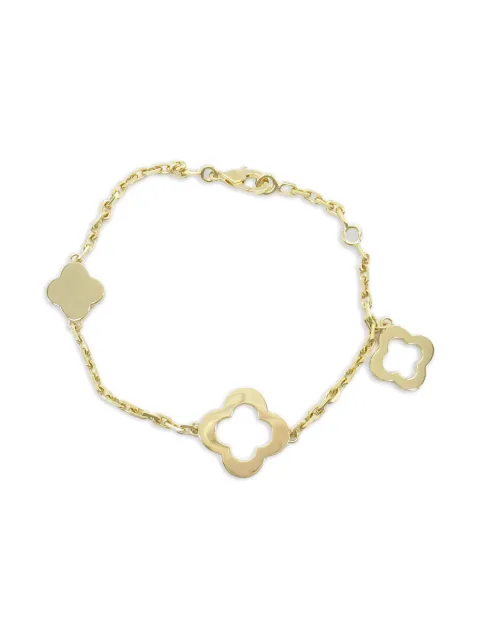 Van Cleef & Arpels 10s 18K yellow gold Alhambra bracelet
