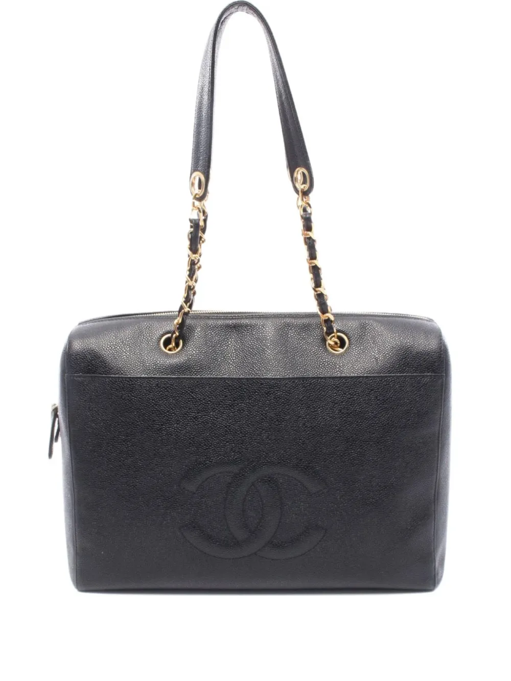 CHANEL Pre-Owned 1997-1999 caviar-leather shoulder bag | Black | Image 1