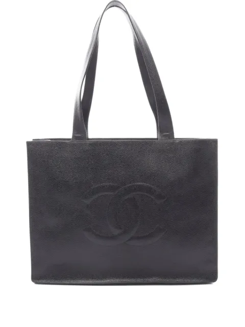 CHANEL Pre-Owned 1997-1999 leather tote bag