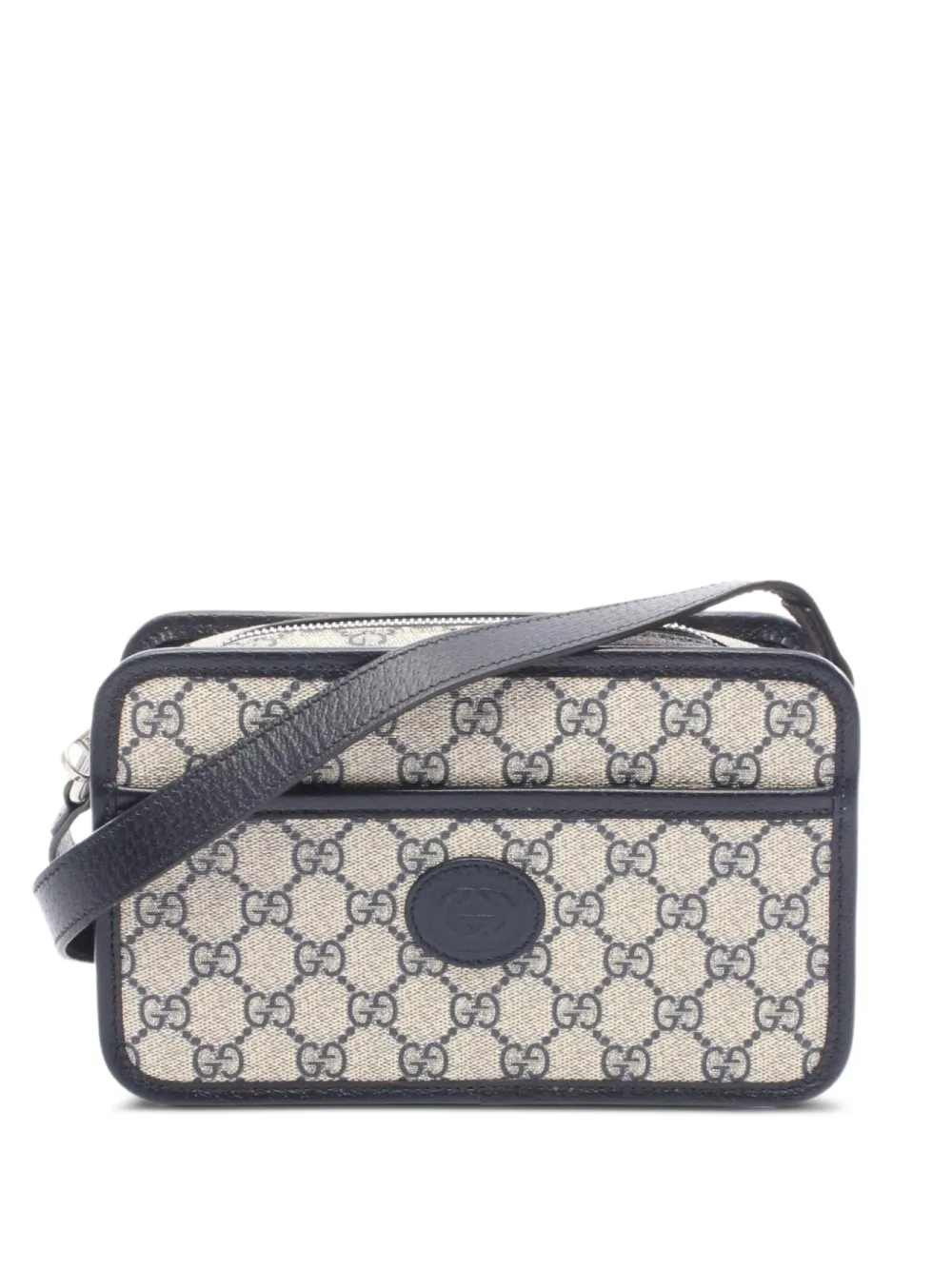 Gucci Pre-Owned 2010s GG Supreme shoulder bag | Grey | Image 1