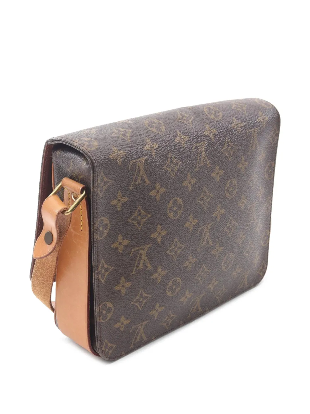 Louis Vuitton Pre-Owned 1985 Cartesier GM monogram shoulder bag | Pre-Owned | Image 2