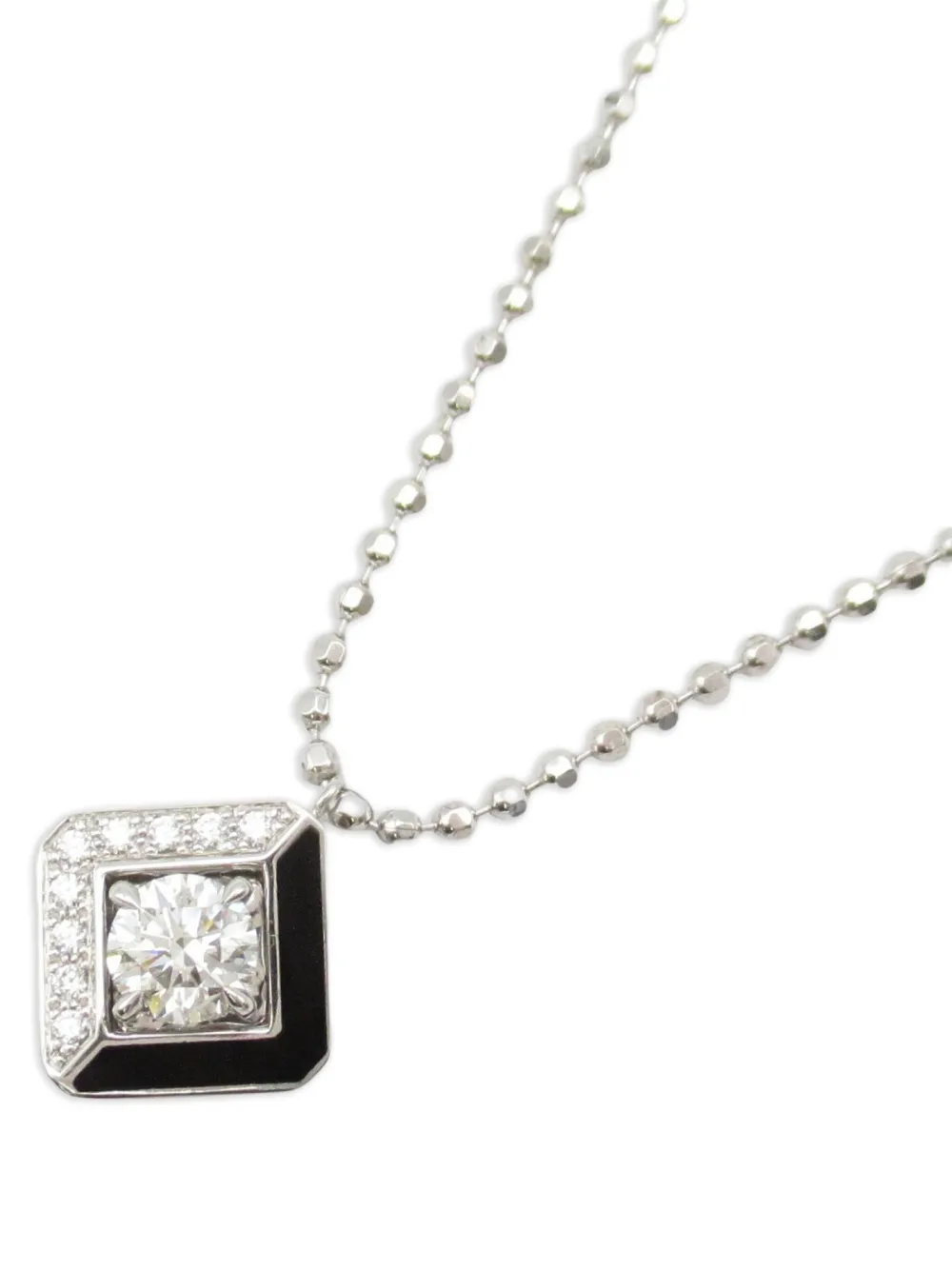 Cartier 2010s 18K white gold Gallantry diamond necklace | Image 2