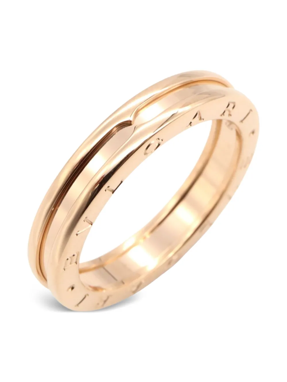 Bvlgari Pre-Owned 18K rose gold B-zero1 ring | Women | Image 2