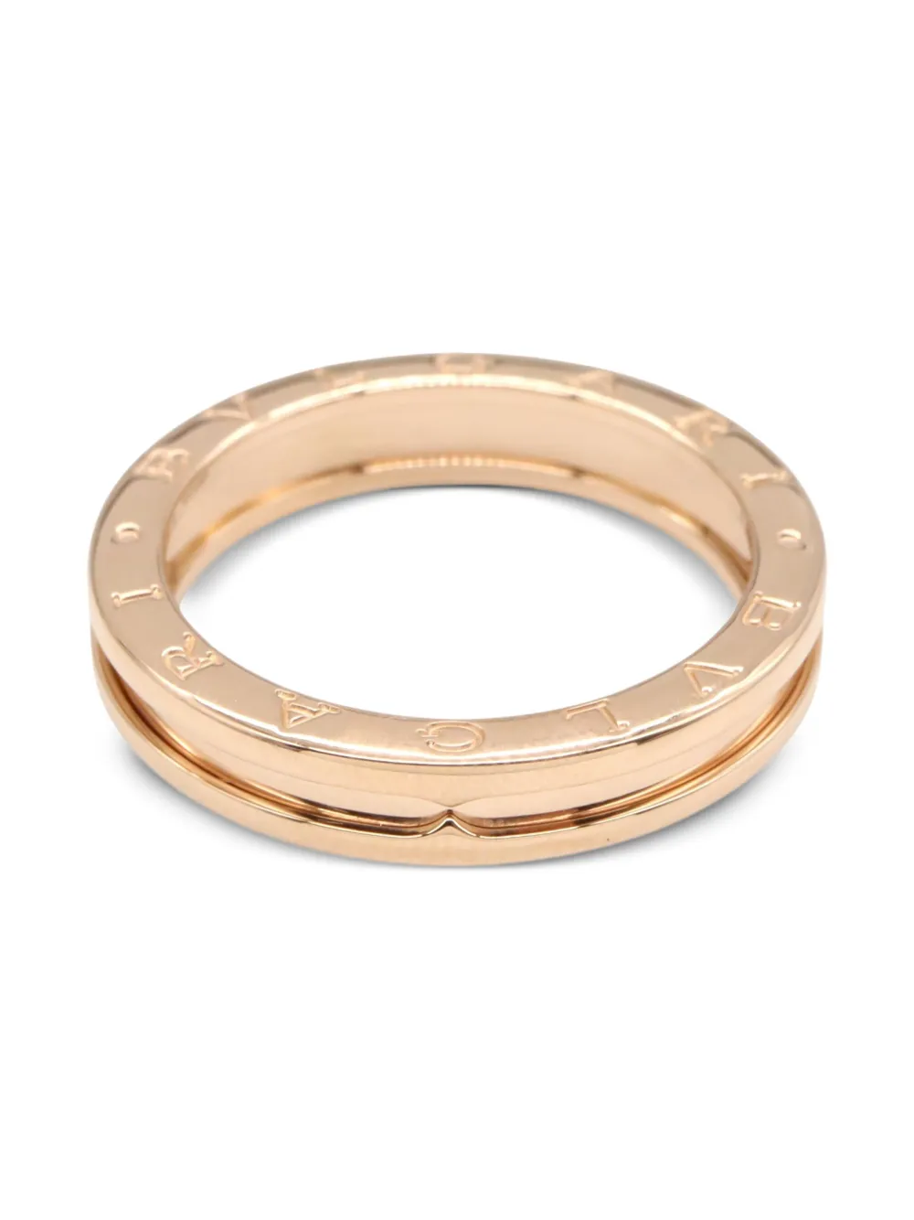 Bvlgari Pre-Owned 18K rose gold B-zero1 ring | Yellow | Image 1