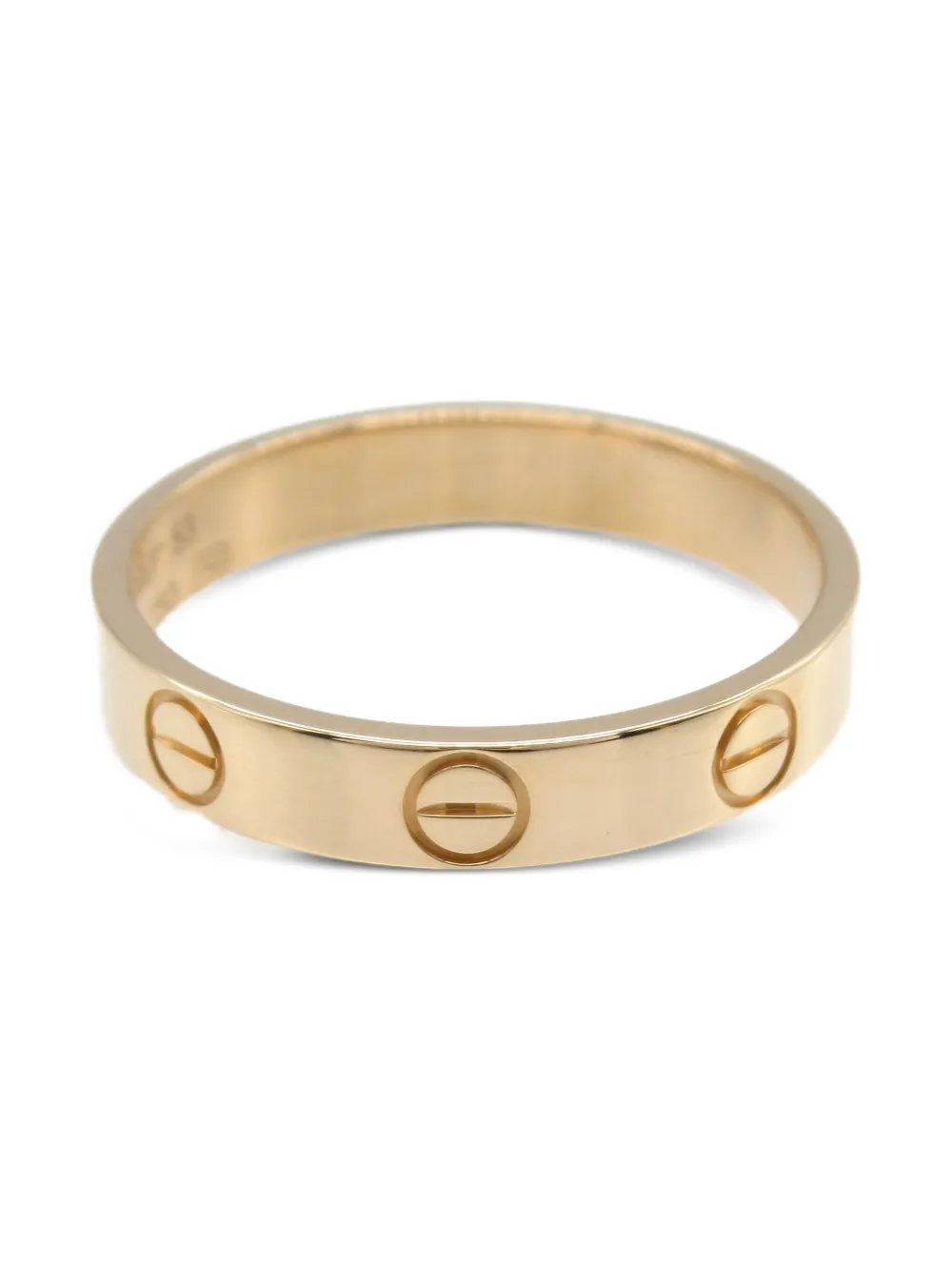 Cartier anillo Mini Love en oro rosa de 18 ct 2010 | dorado | Image 1
