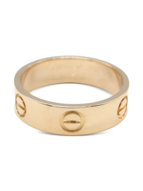 Cartier 2010s 18K rose gold Love ring