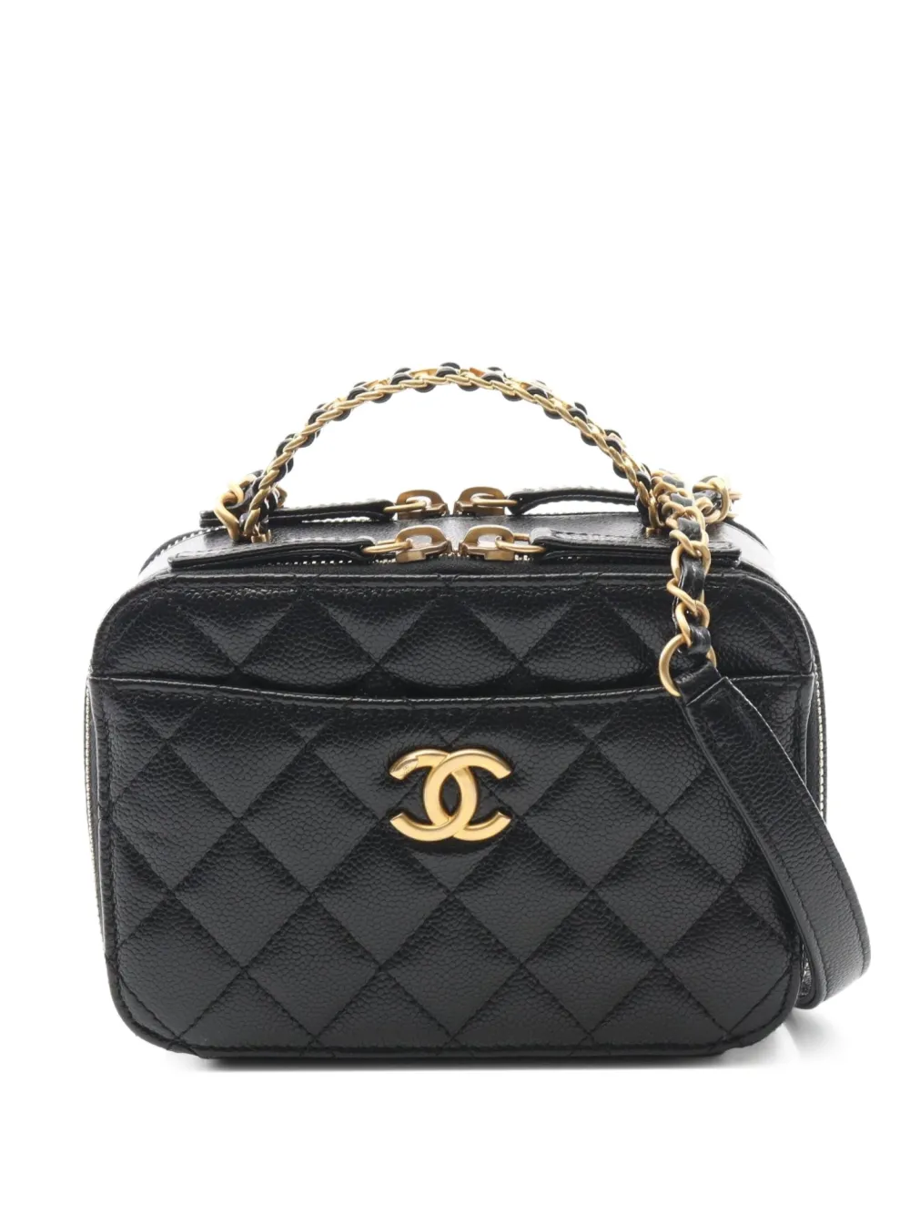 CHANEL Pre-Owned 2021 matelasse chain bag | Black | Image 1