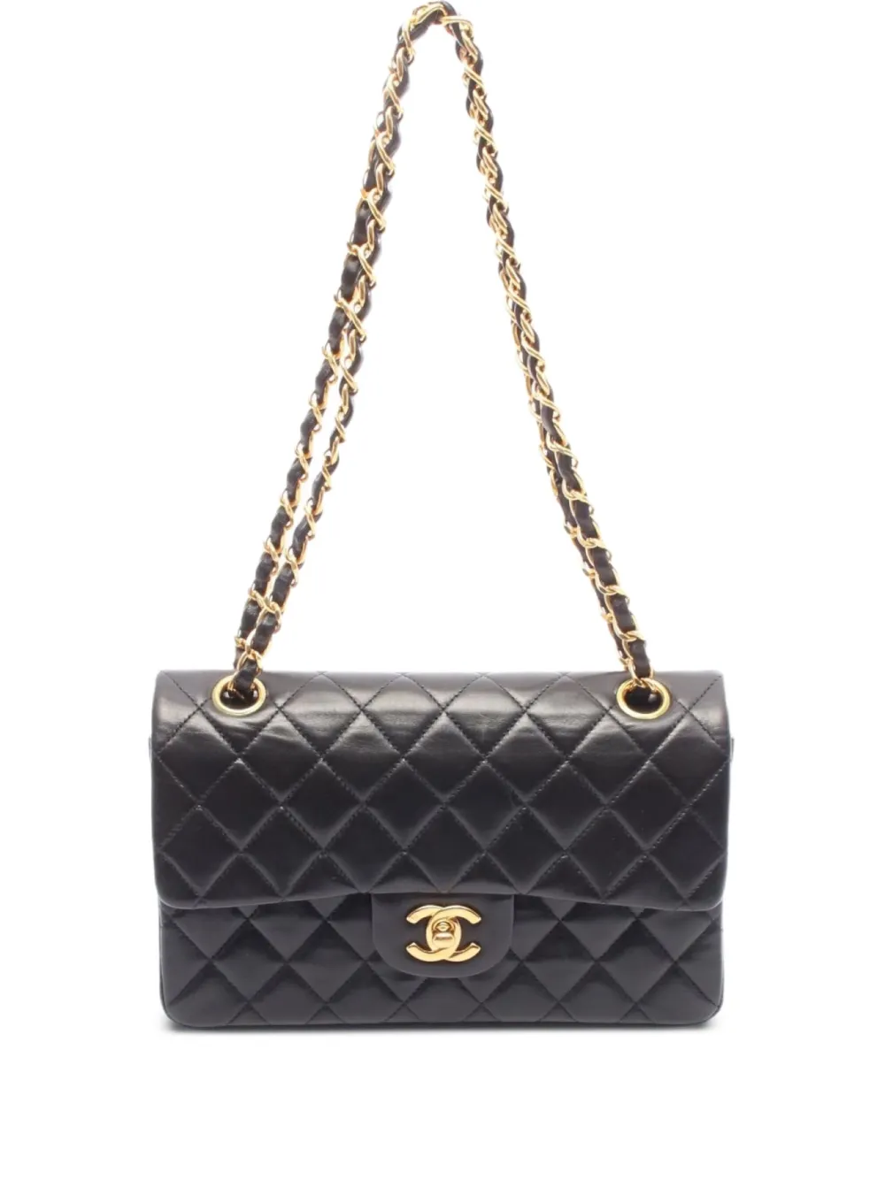 CHANEL Pre-Owned 1997-1999 マトラッセ チェーン ショルダーバッグ - ブラック CHANEL Pre-Owned 1997-1999 マトラッセ チェーン ショルダーバッグ - ブラック