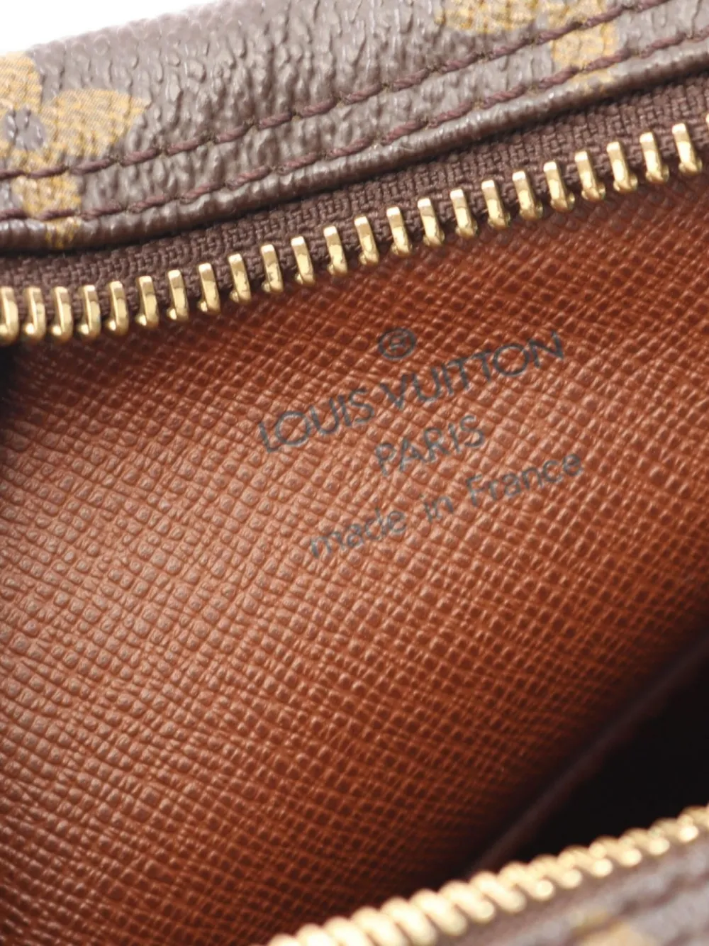 Pre-owned Louis Vuitton 2002 Danube Shoulder Bag In Brown
