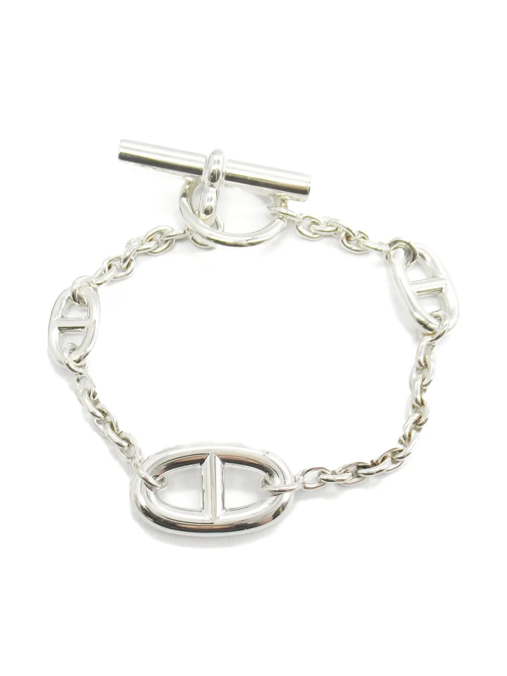 Hermès Pre-Owned 2010s Chaîne d'Ancre Farandole bracelet | Silver | Image 1