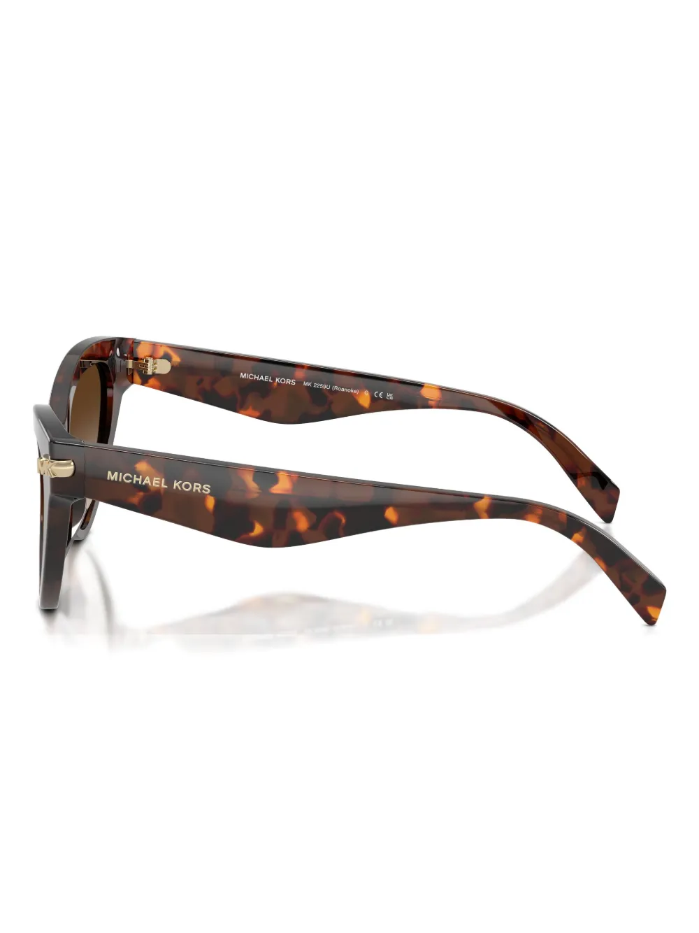 Michael Kors Tortoiseshell Cat-eye Sunglasses In Brown