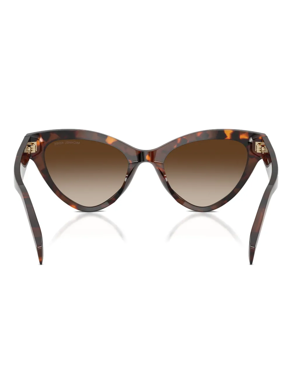 Michael Kors Tortoiseshell Cat-eye Sunglasses In Brown