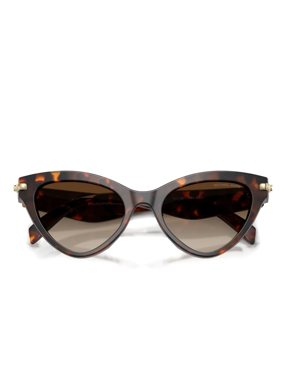 Michael Kors Tortoiseshell Cat-eye Sunglasses In Brown