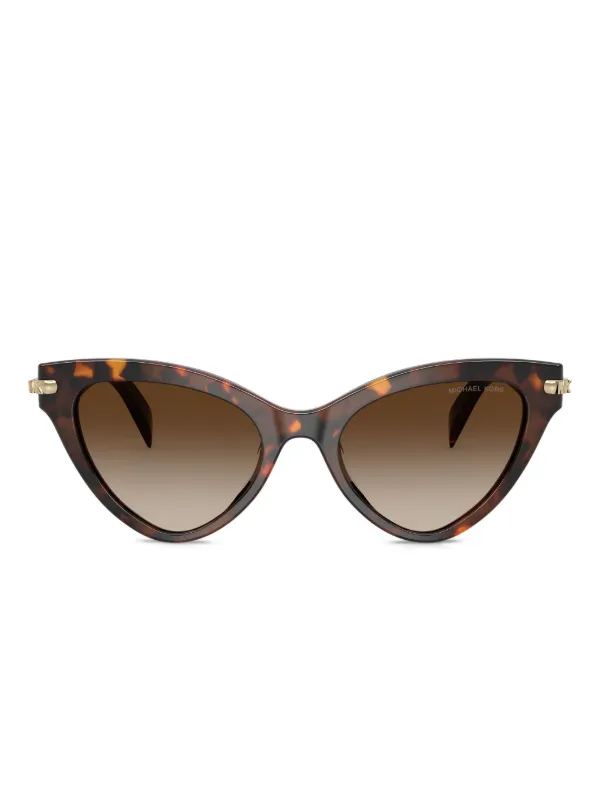 Michael Kors Tortoiseshell Cat-Eye Sunglasses with Brown Lenses Michael Kors Nagoya S (53 - 17) with Brown lenses and  main image 2