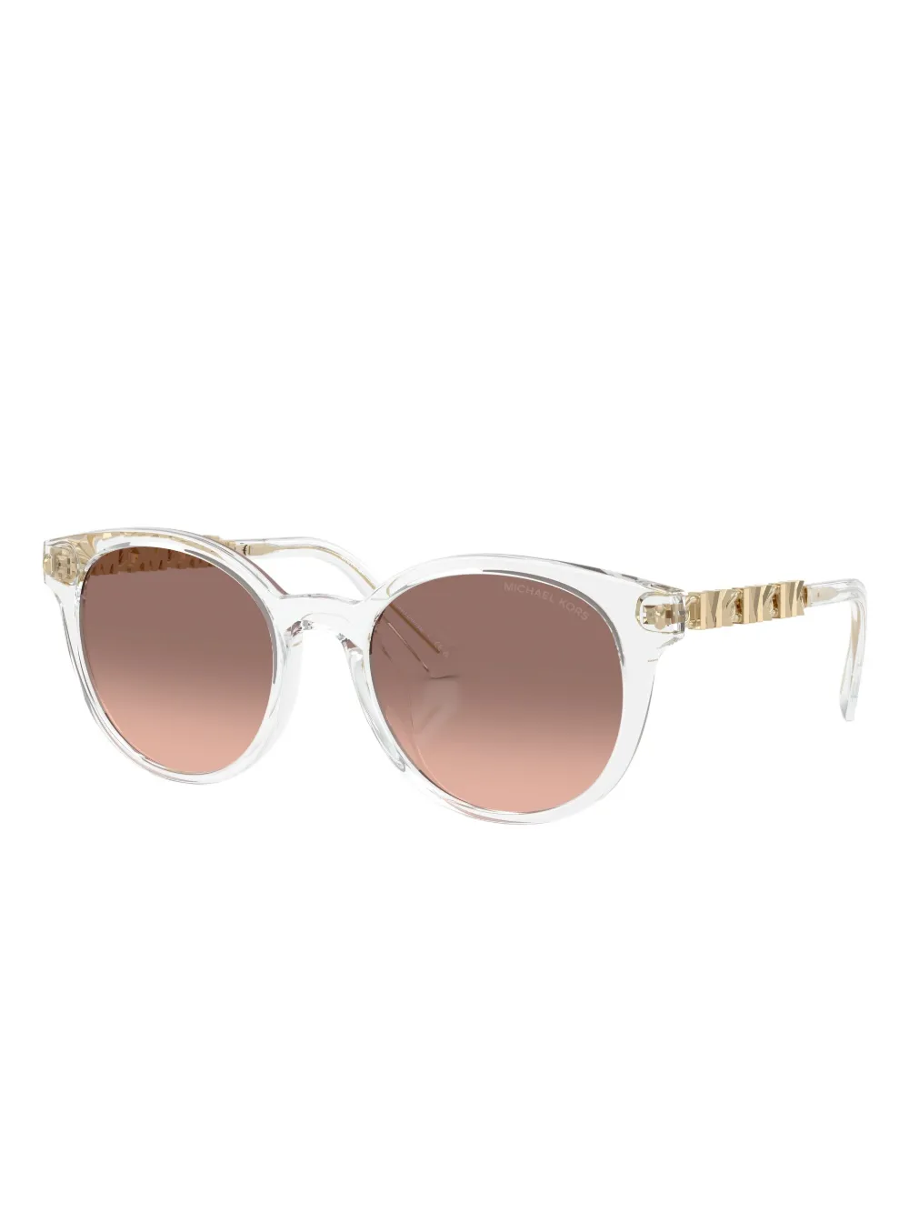 Michael Kors logo-plaque round sunglasses | Image 2