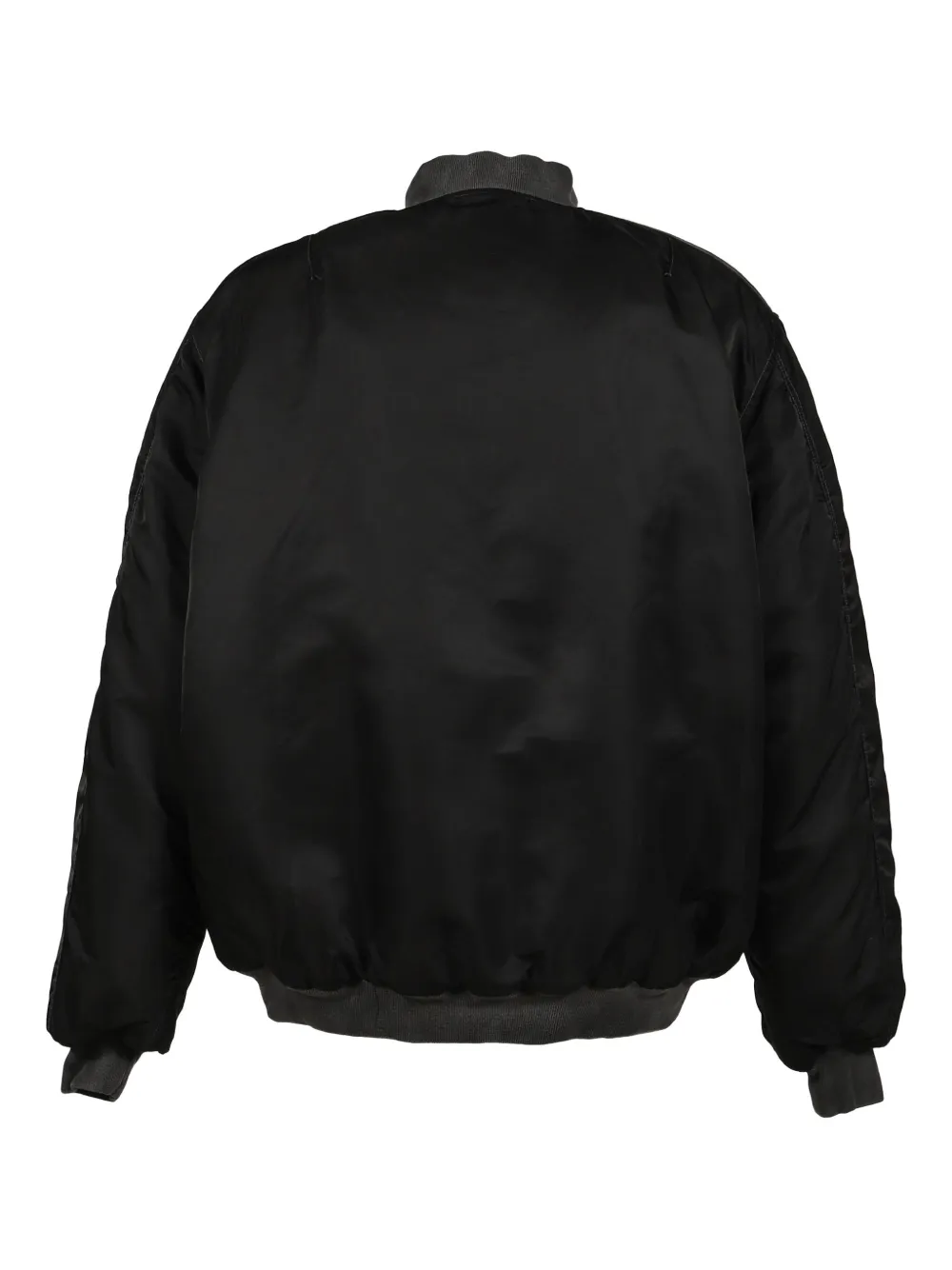 ALEXANDER DIGENOVA distressed bomber jacket Zwart
