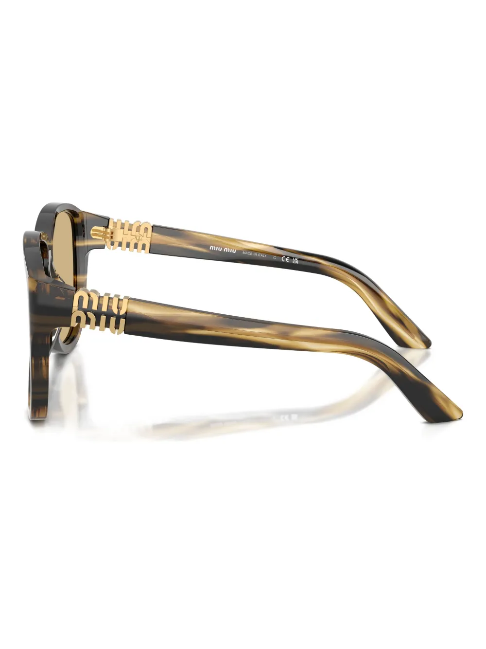 Miu Miu Woman Sunglass Mu A08s In Brown