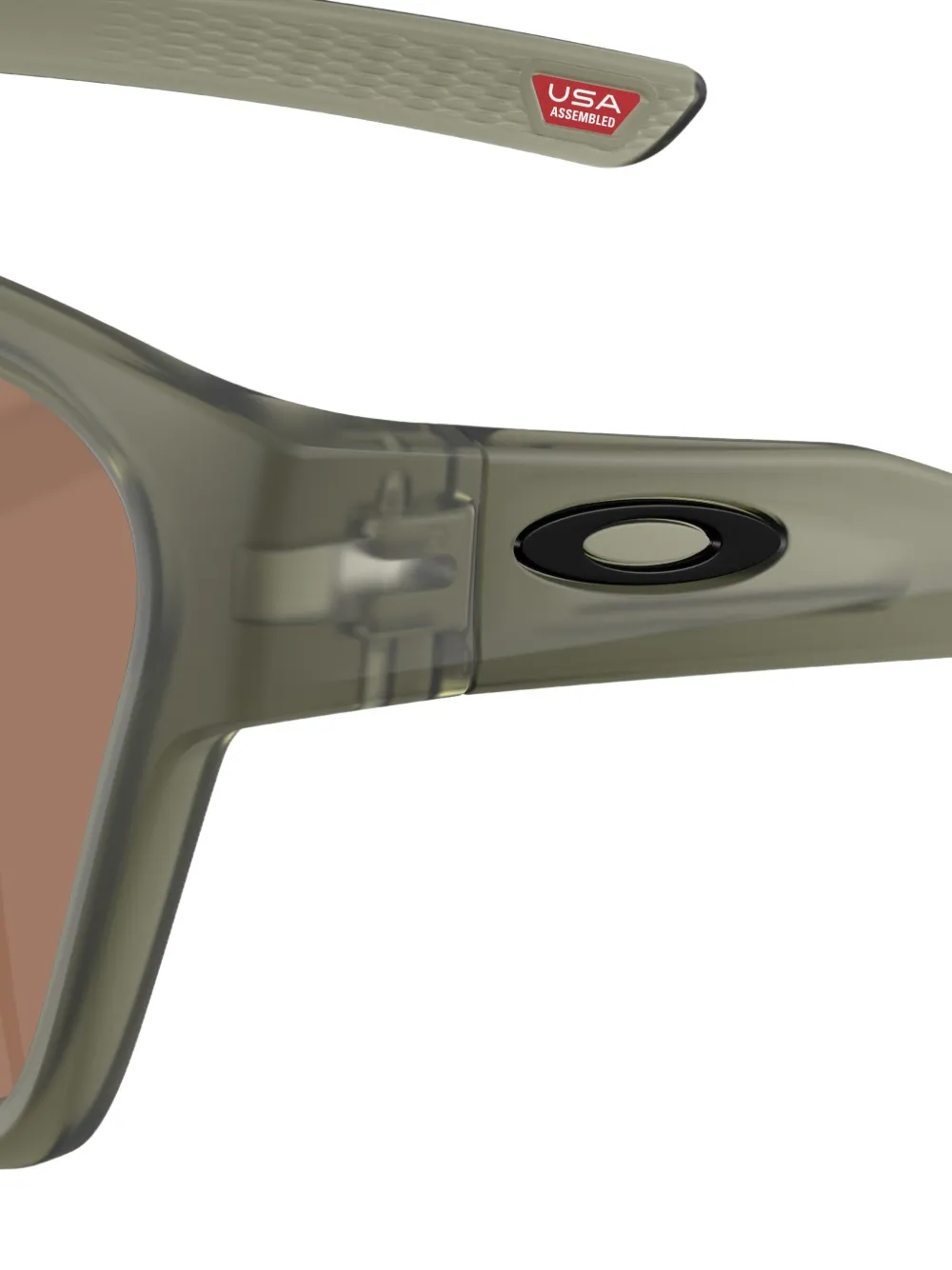 Oakley Briza zonnebril met vierkant montuur Groen