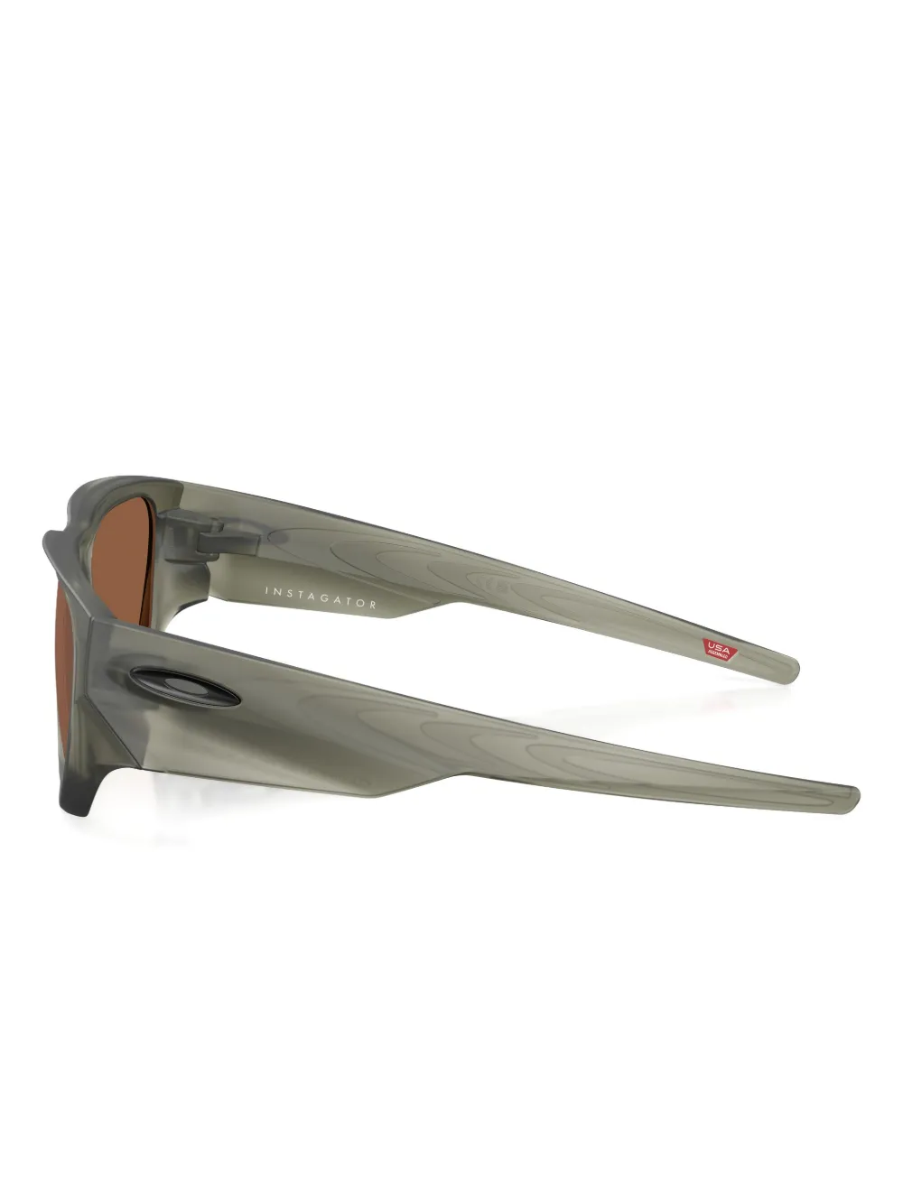 Oakley Man Sunglass Oo9514 Instagator In Brown
