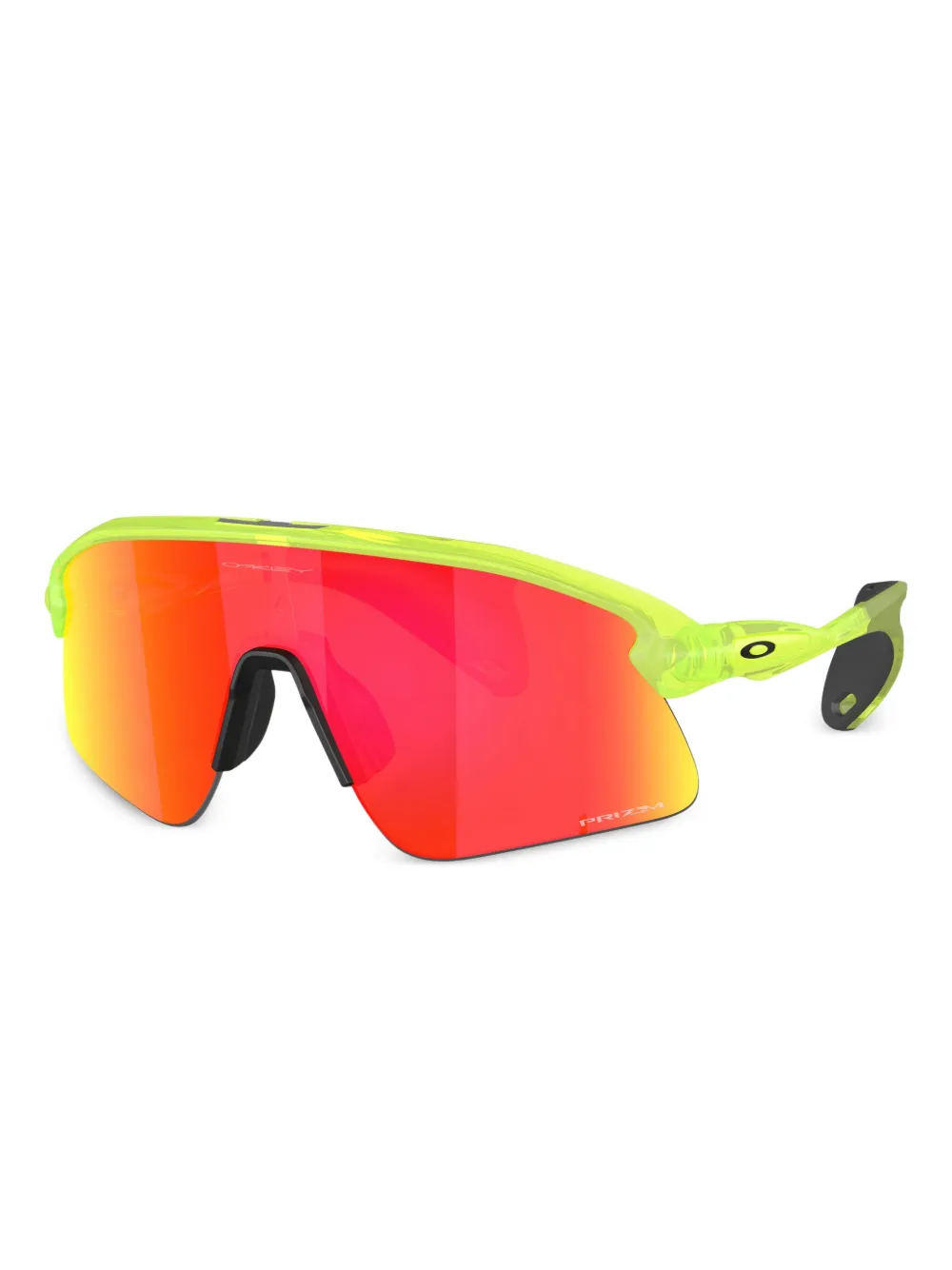 Oakley シールドサングラス - グリーン Oakley シールドサングラス - グリーン
