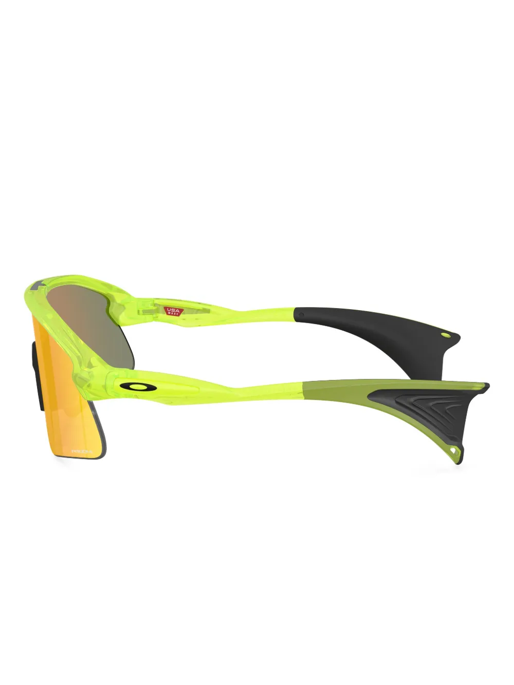Oakley Zonnebril met schild montuur Groen