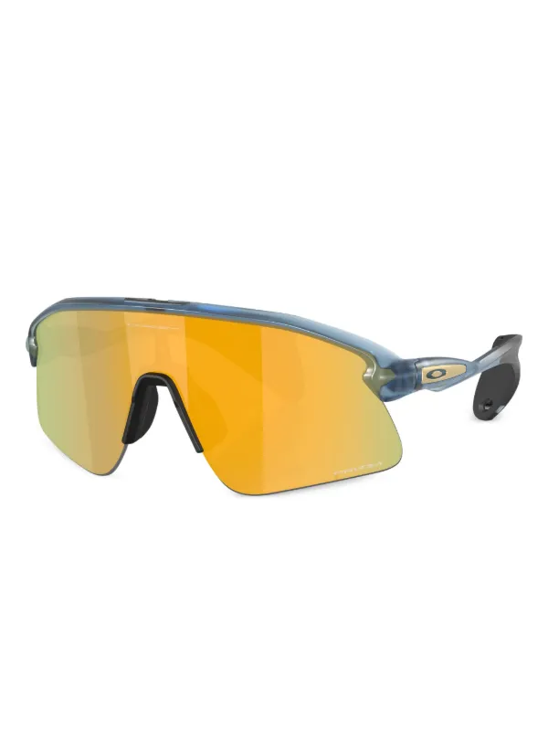 Oakley シールド サングラス | ブルー | FARFETCH JP