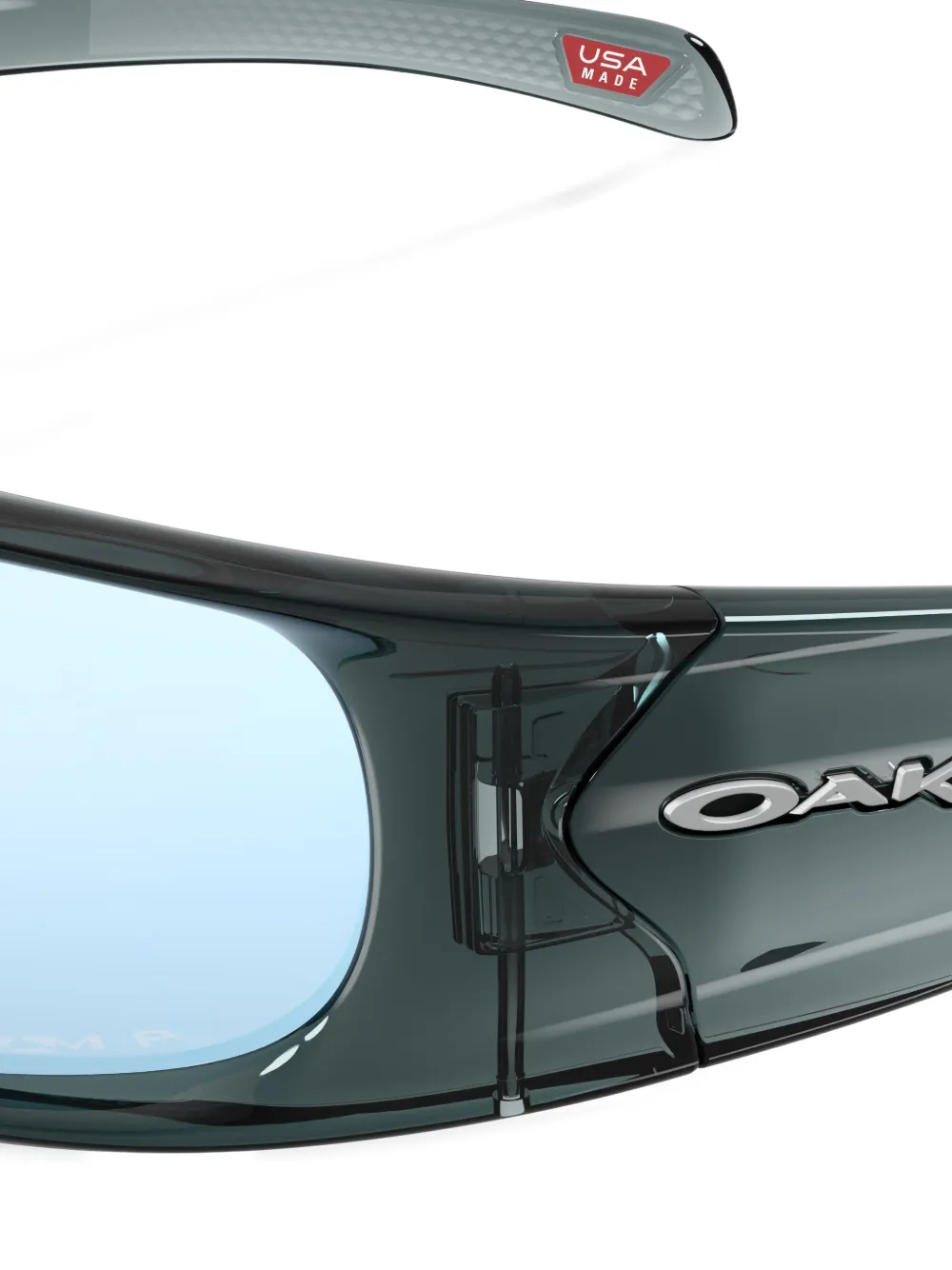 Oakley Rectangle-frame Sunglasses In Brown