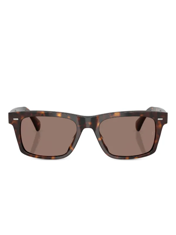 Oliver Peoples Rectangular Tortoiseshell Sunglasses OLIVER PEOPLES + KHAITE 1989C rectangular-frame  main image 2