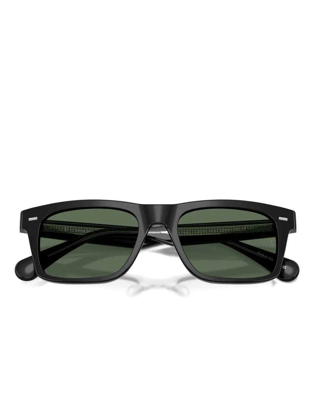 Oliver Peoples Rectangle-frame Sunglasses In Black