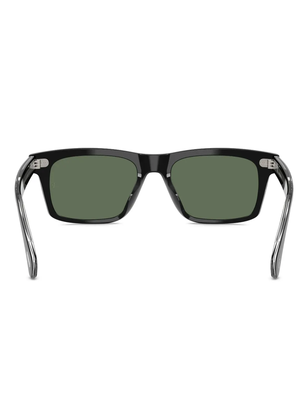 Oliver Peoples Rectangle-frame Sunglasses In Black