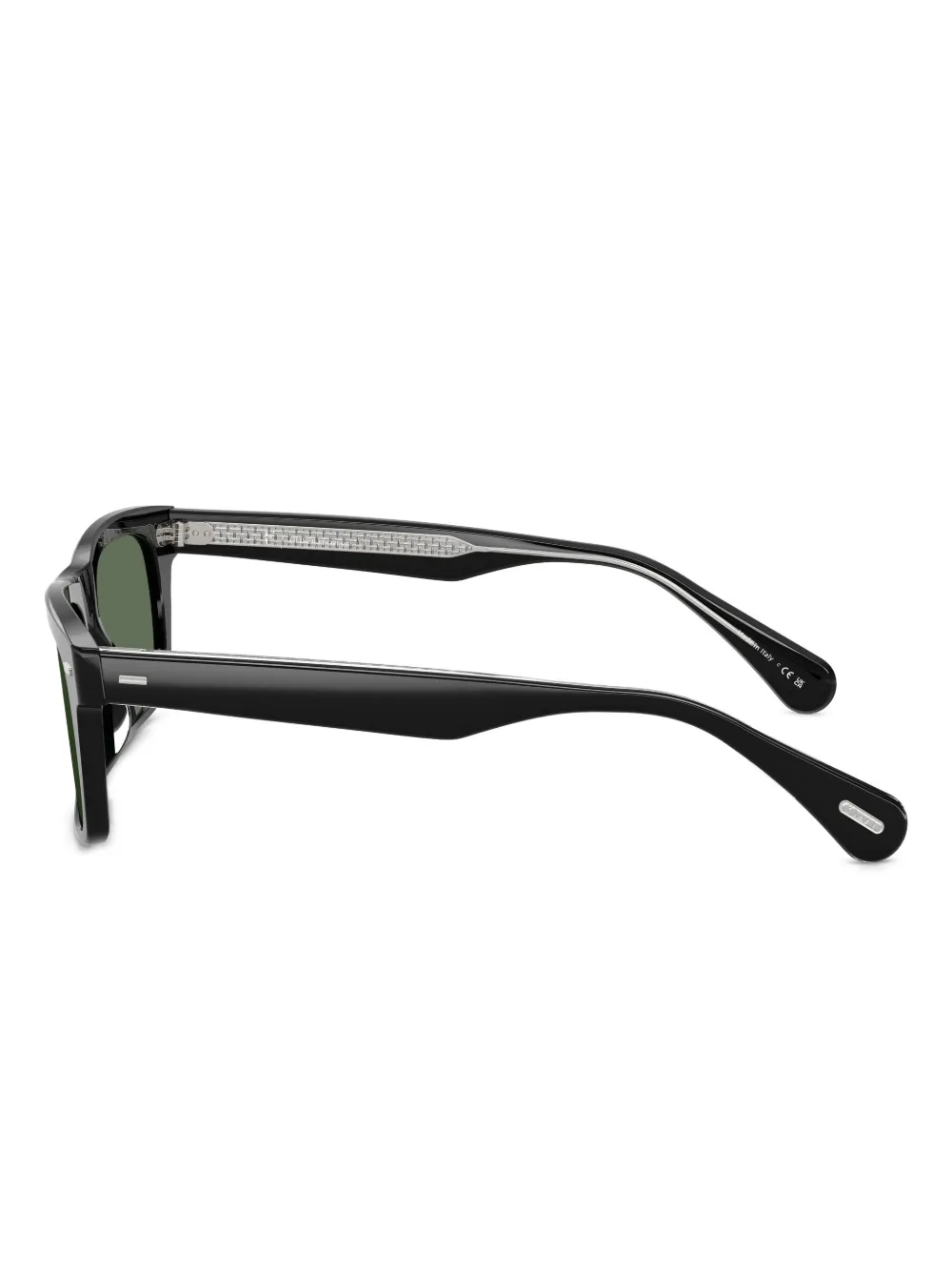 Oliver Peoples Rectangle-frame Sunglasses In Black