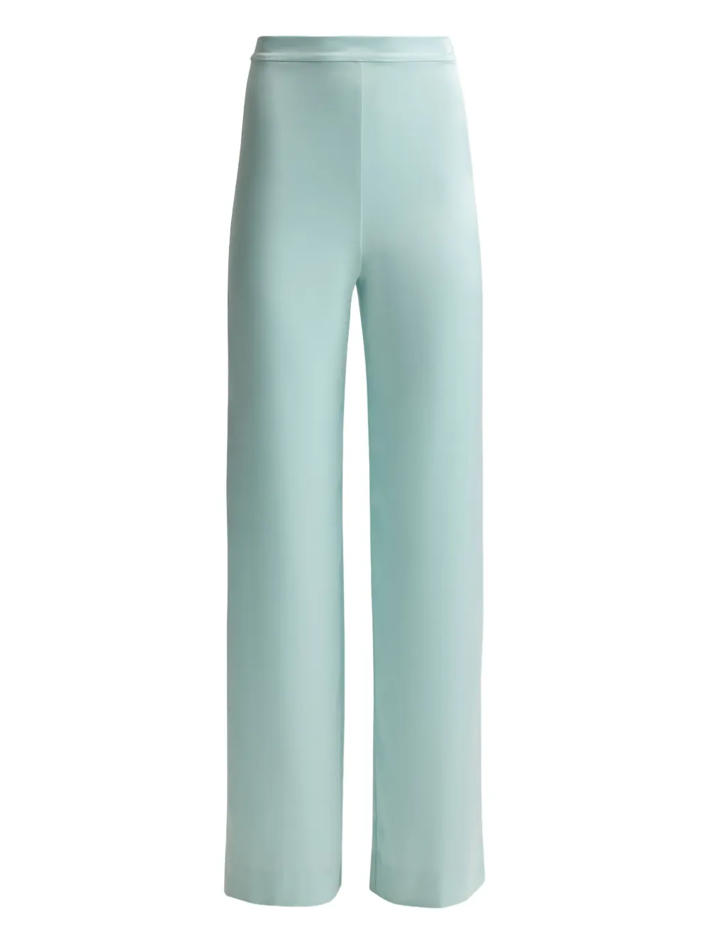 St. John Kate satin trousers | Green | Image 1