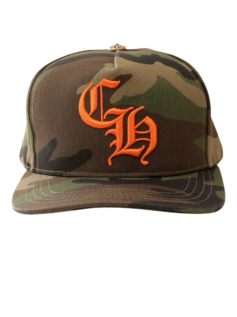 Chrome Hearts Cappello con stampa camouflage - Verde