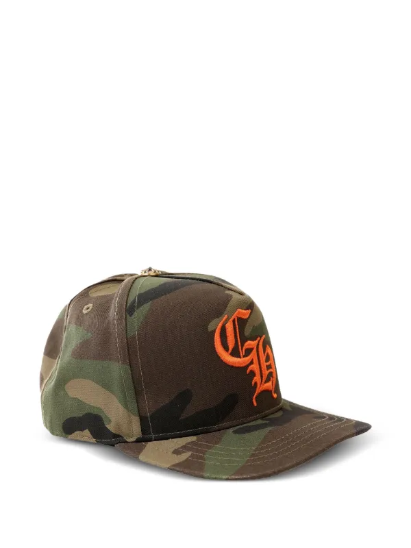 Chrome Hearts camouflage-print logo-embroidered Cap | Green | FARFETCH