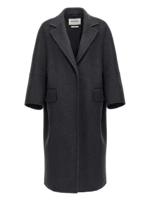 Max Mara flap-pockets coat