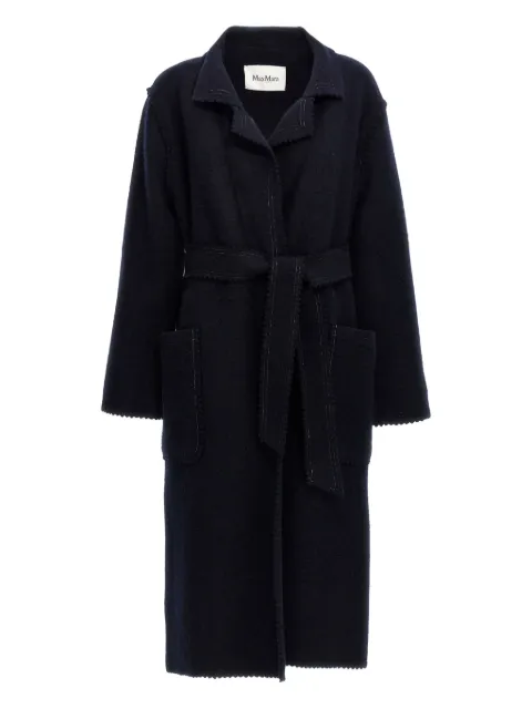 Max Mara belted-waist coat