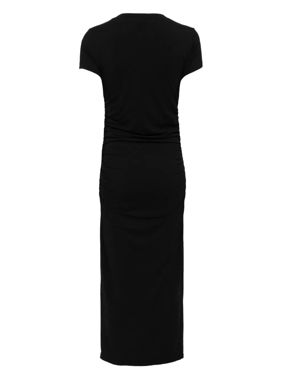 James Perse T-shirtjurk met ruches - Zwart