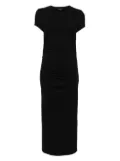 James Perse ruched T-shirt dress - Black