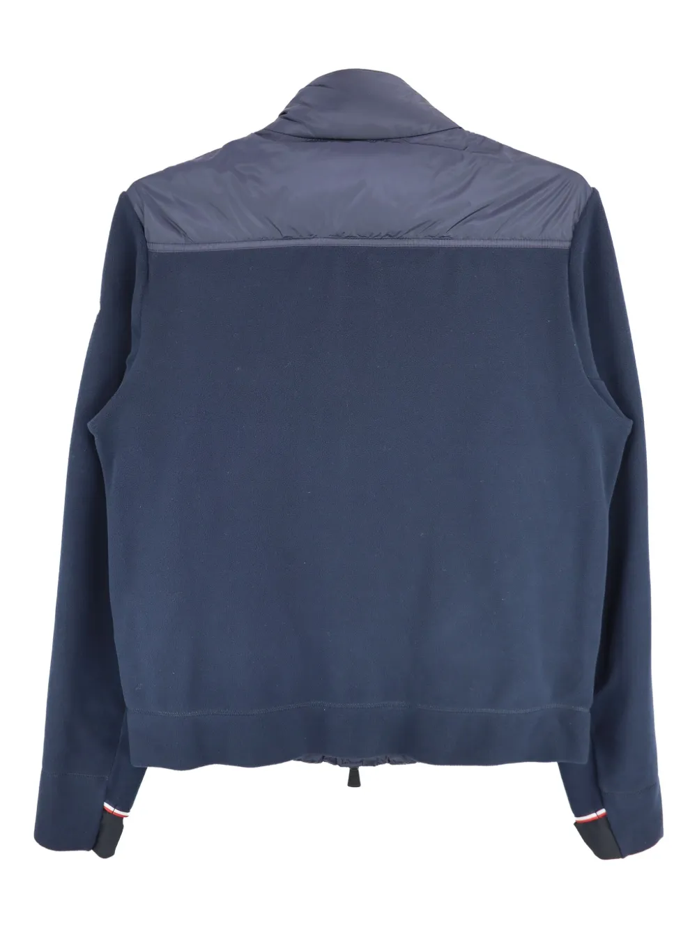 Moncler Grenoble quilted zip-up jacket Blauw