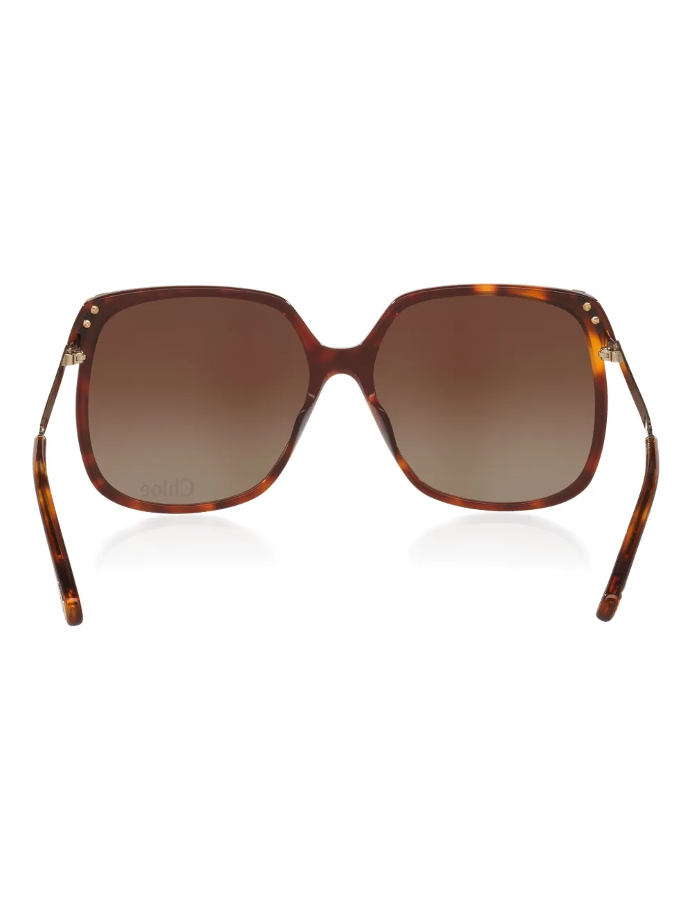 Chloé Ch0286s Round Acetate Sunglasses In Brown