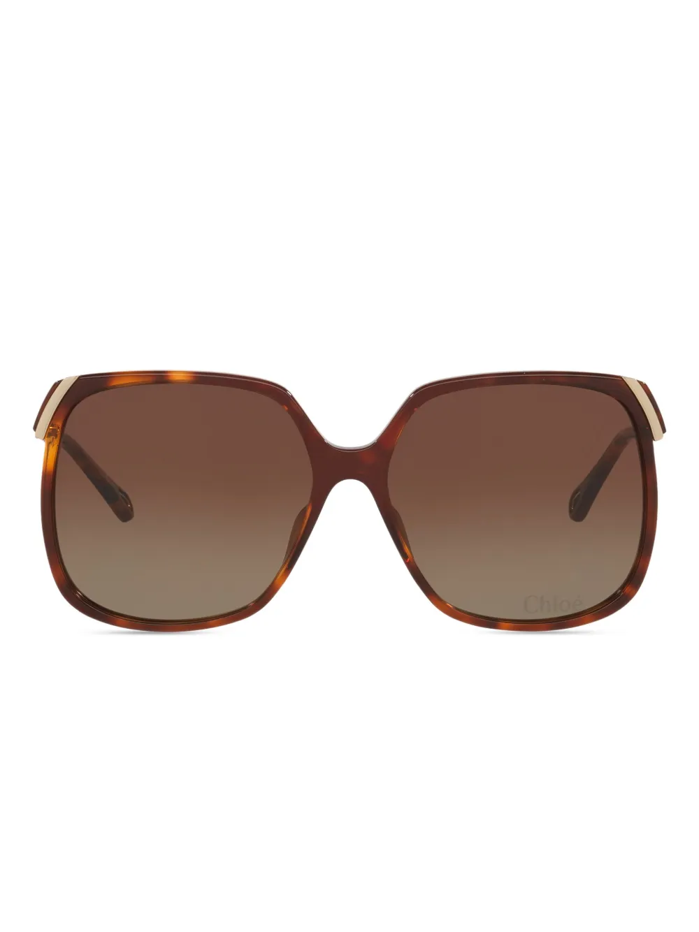 Chloé tortoiseshell square-frame sunglasses | Brown | Image 1