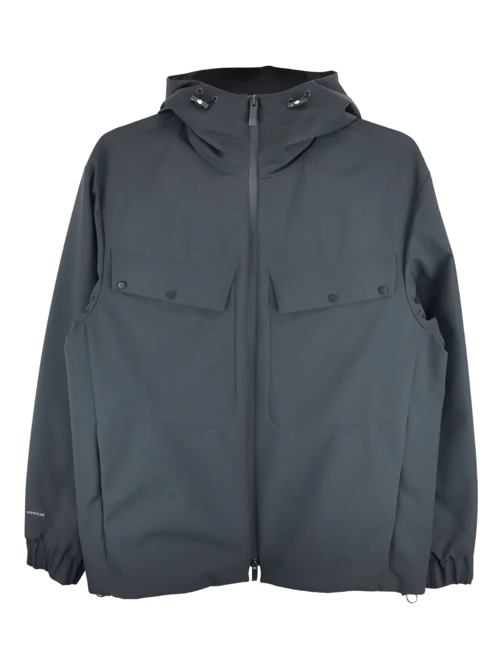 Moncler Escurays hooded flap-pocket jacket - ブラック Moncler Escurays hooded flap-pocket jacket - ブラック