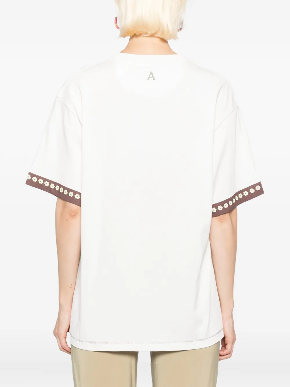 Alemais Mercado Fresca Graphic Tee In White