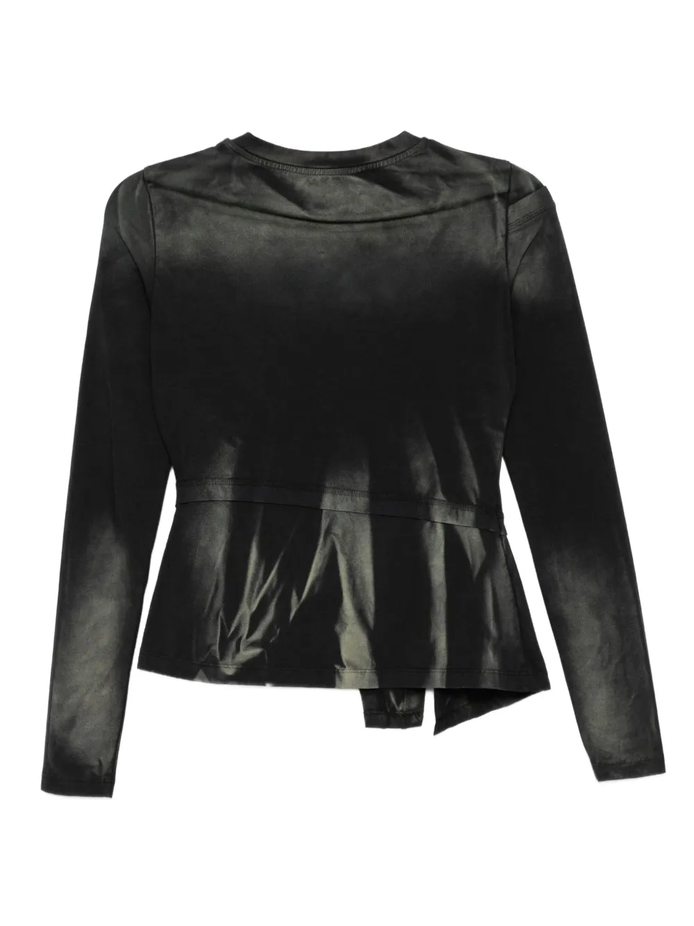 Feng Chen Wang T-shirt met logopatch - Blauw