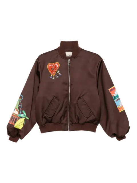 ALEMAIS graphic-print jacket