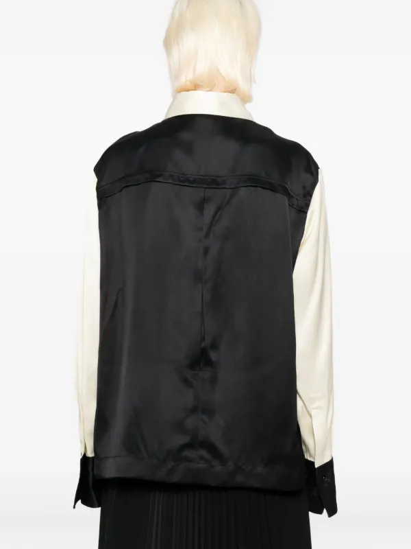 jilsander コントラストカラーシャツ Jil Sander コントラストカラーシャツ | ブラック | FARFETCH JP