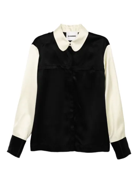 Jil Sander contrast-color shirt