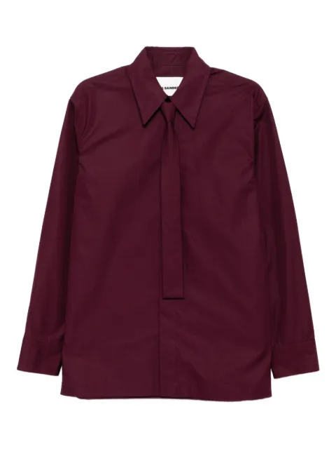 Jil Sander camisa de algodón