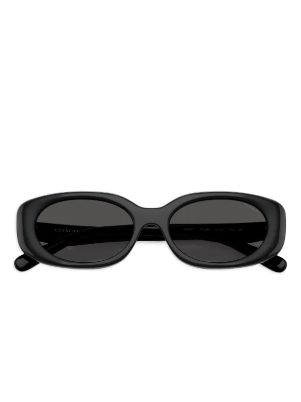 Coach Black Oval Women\'s Sunglasses Coach HC8391U CR609 Black Oval Women main image 2