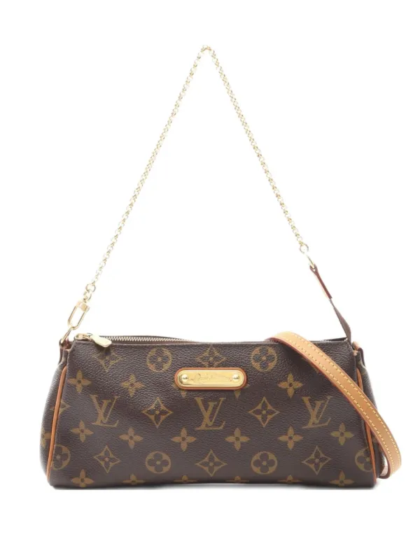 Louis Vuitton Pre-Owned 2011 Eva Chain Shoulder Bag Brown FARFETCH IN